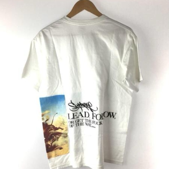 Supreme SS12 Lead, Follow, Or Get The F**k Out Of The Way T-shirt - Picture 3 of 4
